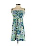 Ann Taylor LOFT Blue Casual Dress Size S (petite) - photo 1