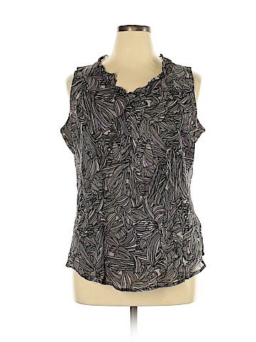 Sigrid Olsen Sleeveless Blouse (view 1)