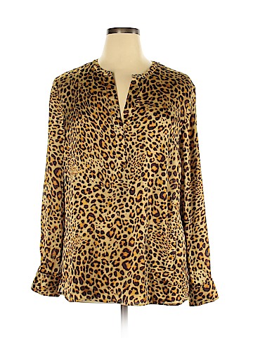 Jones New York Long Sleeve Blouse (view 1)