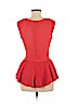 Zara Red Sleeveless Blouse Size M - photo 2