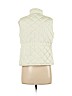 St. John's Bay 100% Polyester Ivory Vest Size M (petite) - photo 2