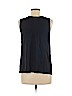Ann Taylor LOFT Blue Sleeveless Top Size M (petite) - photo 2