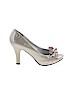 Fergalicious Silver Heels Size 8 - photo 1