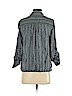 Wendy Bellissimo 100% Rayon Blue 3/4 Sleeve Top Size S - photo 2