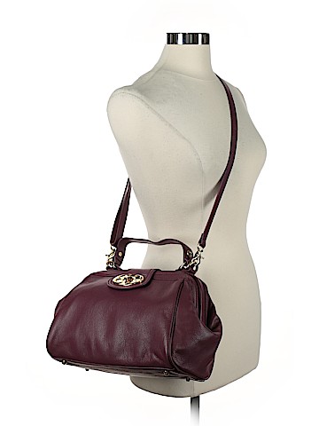 Emma Fox Leather Satchel (view 2)