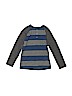 Gap Kids Outlet Stripes Blue Long Sleeve Henley Size 7 - photo 1