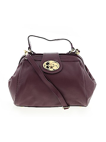 Emma Fox Leather Satchel (view 1)