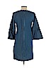 Ann Taylor LOFT 100% Tencel Lyocell Blue Casual Dress Size 2 (petite) - photo 2