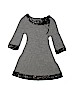 Iz Byer 100% Cotton Gray Dress Size 10 - photo 1