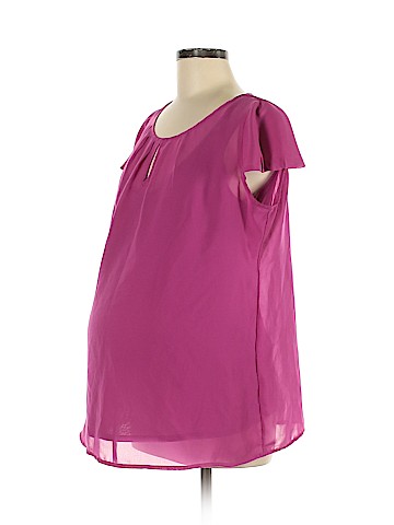 Motherhood Short Sleeve Blouse (view 1)