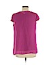 Motherhood 100% Polyester Pink Short Sleeve Blouse Size M - photo 2