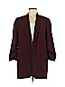 Express 100% Polyester Burgundy Blazer Size M - photo 1