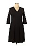 Anne Klein Black Casual Dress Size 14 - photo 1
