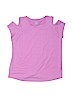 Athleta Purple Active T-Shirt Size 8 - 10 - photo 1