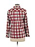 Talbots 100% Cotton Red Long Sleeve Button-Down Shirt Size M (petite) - photo 2