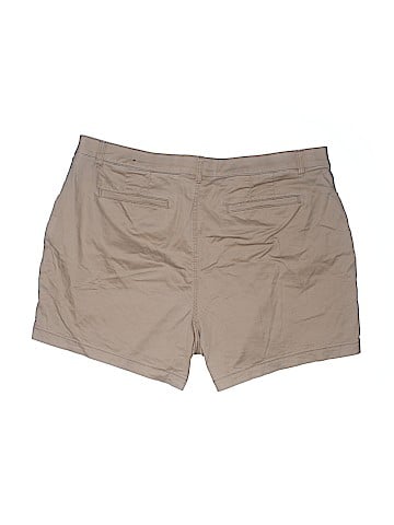 Lane Bryant Khaki Shorts (view 2)
