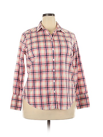 Lands' End Long Sleeve Button-Down Shirt (view 1)