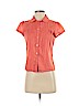 Marc by Marc Jacobs Pink Short Sleeve Button-Down Shirt Size 4 - photo 1