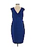 Adrianna Papell Blue Casual Dress Size 8 - photo 1