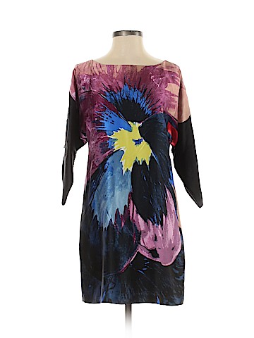 Tibi 3/4 Sleeve Silk Top (view 1)