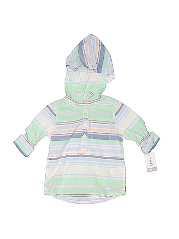 Carter's Long Sleeve Button-Down Shirt (view 1)