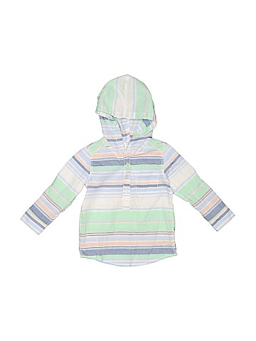 Carter's Long Sleeve Button-Down Shirt (view 1)