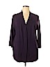 Designers Originals 100% Acrylic Purple Cardigan Size 1X - photo 1