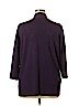 Designers Originals 100% Acrylic Purple Cardigan Size 1X - photo 2