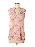No Boundaries 100% Polyester Pink Sleeveless Blouse Size M - photo 1