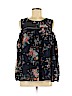 Lucky Brand 100% Polyester Blue Sleeveless Blouse Size L - photo 1