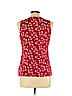 Lauren by Ralph Lauren 100% Cotton Red Sleeveless Top Size L (petite) - photo 2