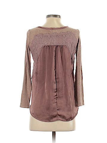 Bordeaux 3/4 Sleeve Blouse (view 2)