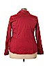 Lane Bryant Red Long Sleeve Blouse Size 22 - 24 Plus - photo 2
