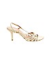 Via Spiga Gold Heels Size 8 - photo 1