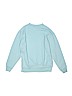 Hanes 100% Cotton Graphic Teal Pullover Sweater Size 14 - photo 2