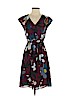 Ann Taylor LOFT 100% Polyester Burgundy Casual Dress Size XS (petite) - photo 1