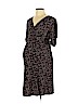 Motherhood Black Casual Dress Size L - photo 1