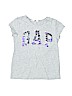 Gap Kids 100% Cotton Gray Short Sleeve T-Shirt Size 8 - photo 1