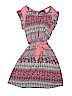 PaperDoll 100% Polyester Pink Dress Size 12 - photo 1