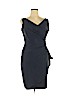Alex Evenings Blue Cocktail Dress Size 14 - photo 1