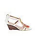 Just Fab White Wedges Size 7 1/2 - photo 1