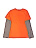 Crazy 8 100% Cotton Orange Long Sleeve T-Shirt Size 10 - 12 - photo 2
