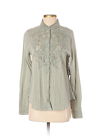 Free People Long Sleeve Button-Down Shirt (view 1)