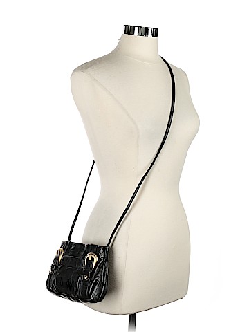 B Makowsky Leather Crossbody Bag (view 2)