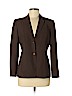 Norton McNaughton 100% Polyester Brown Blazer Size 8 (petite) - photo 1