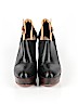 Loeffler Randall 100% Leather Black Wedges Size 8 - photo 2