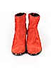 Rag & Bone 100% Leather Red Ankle Boots Size EU 37 1/2 - photo 2