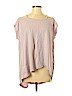 Left of Center 100% Cotton Pink Short Sleeve T-Shirt Size M - photo 1