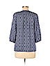 Artisan NY 100% Rayon Blue 3/4 Sleeve Blouse Size M - photo 2