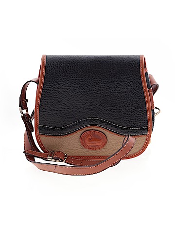 Dooney & Bourke Leather Messenger (view 1)
